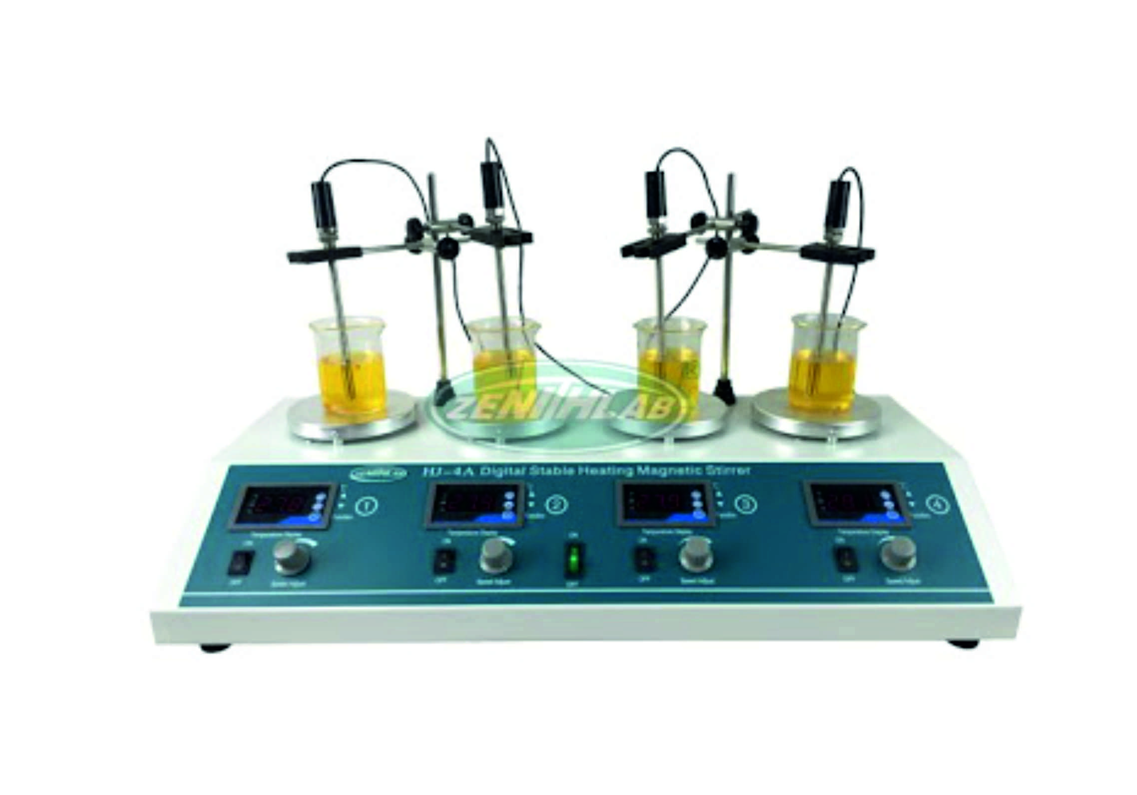 FOUR-IN-ONE MAGNETIC HEATING STIRRER (HJ-4A)